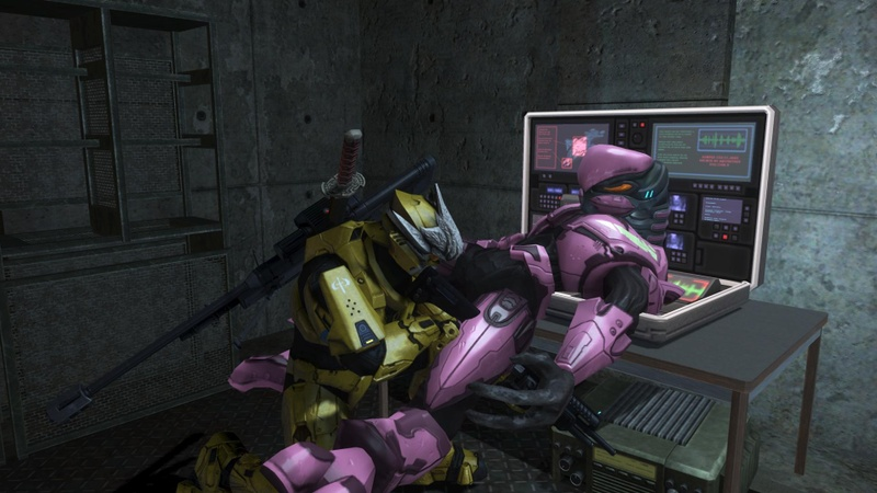 Illustration for article titled Saucy Halo 3 Spartans